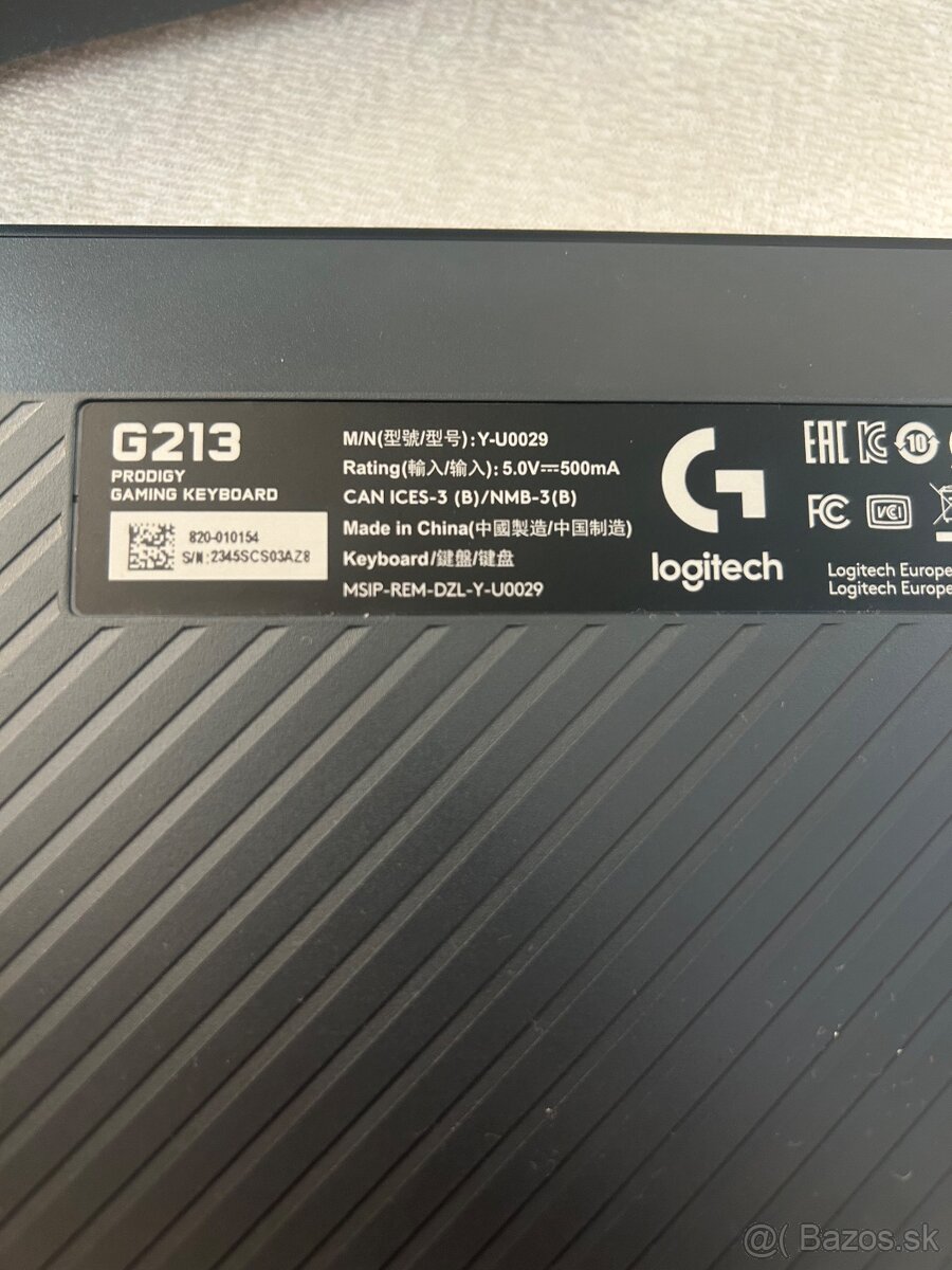 HERNÁ KLÁVESNICA LOGITECH G213 - 6