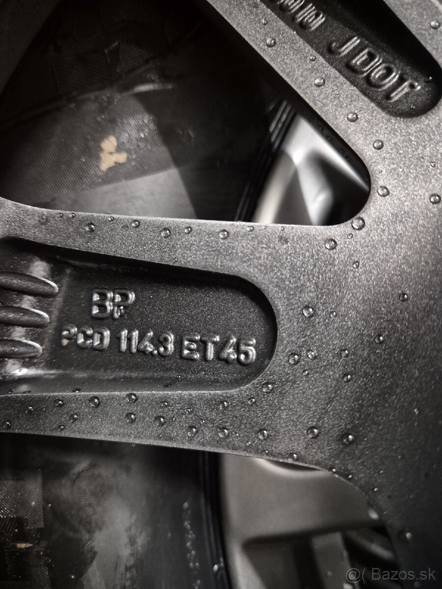 Hlinikove disky 5x114,3r16,ET 45 - 6