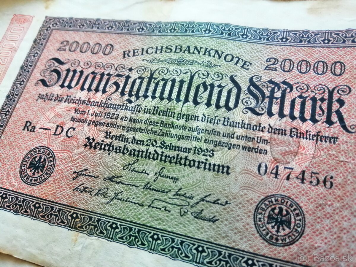 20 tisíc Ríšských Mark - 6