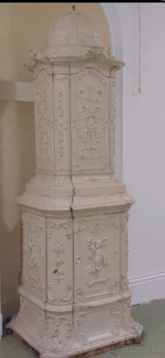 Kachlova pec starožitná - 6