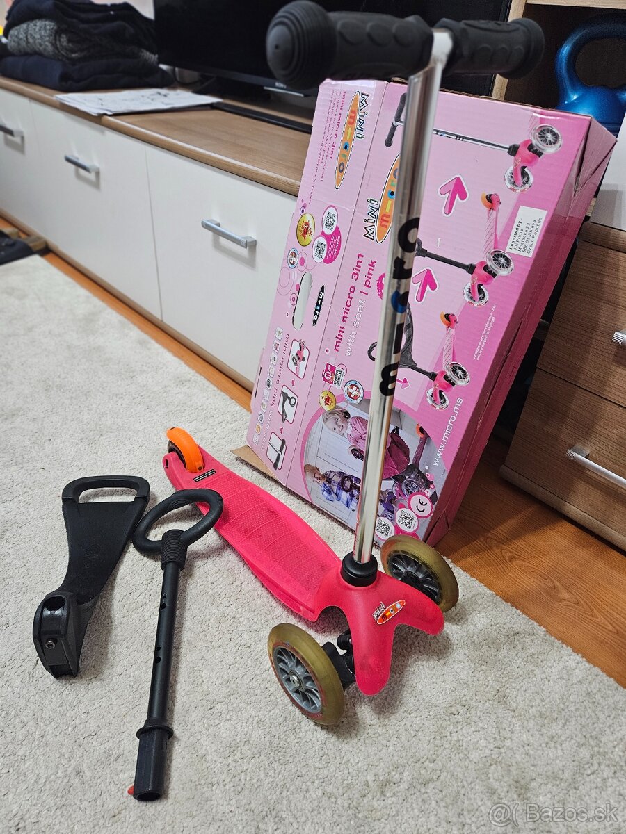 Micro mini 3v1 kolobežka - 6
