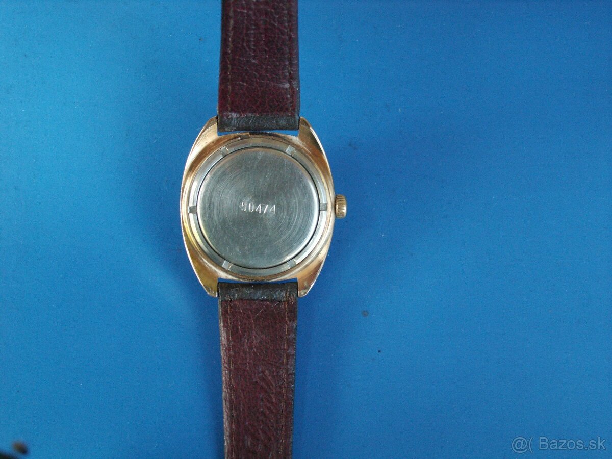 Hodinky Raketa - pozlátené - 6