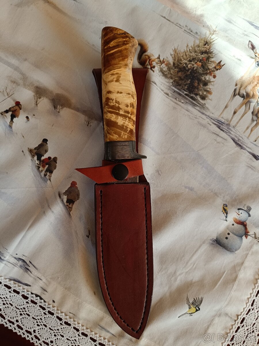 Ručne robený nôž s puzdrom - 6