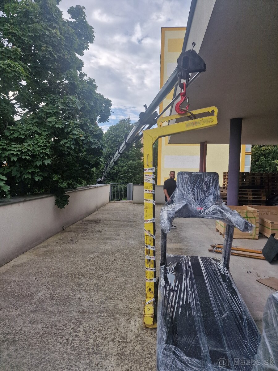 Autodoprava s hydraulickou rukou - 6