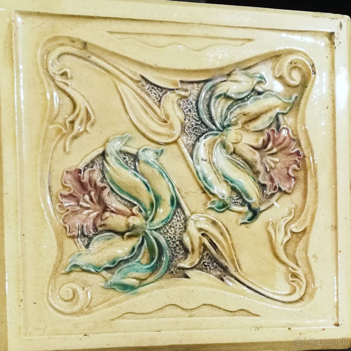 Kachlova pec starožitná - 6