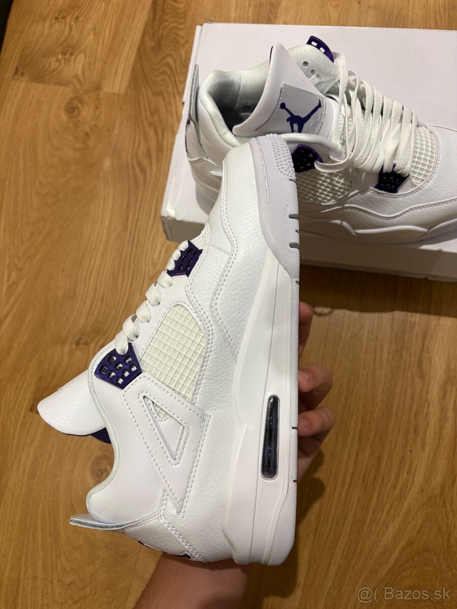 Jordan 4 metalic purple - 6