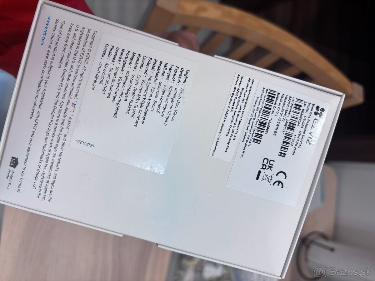 Elektronicke kukatko Ezviz CP 4 - 6