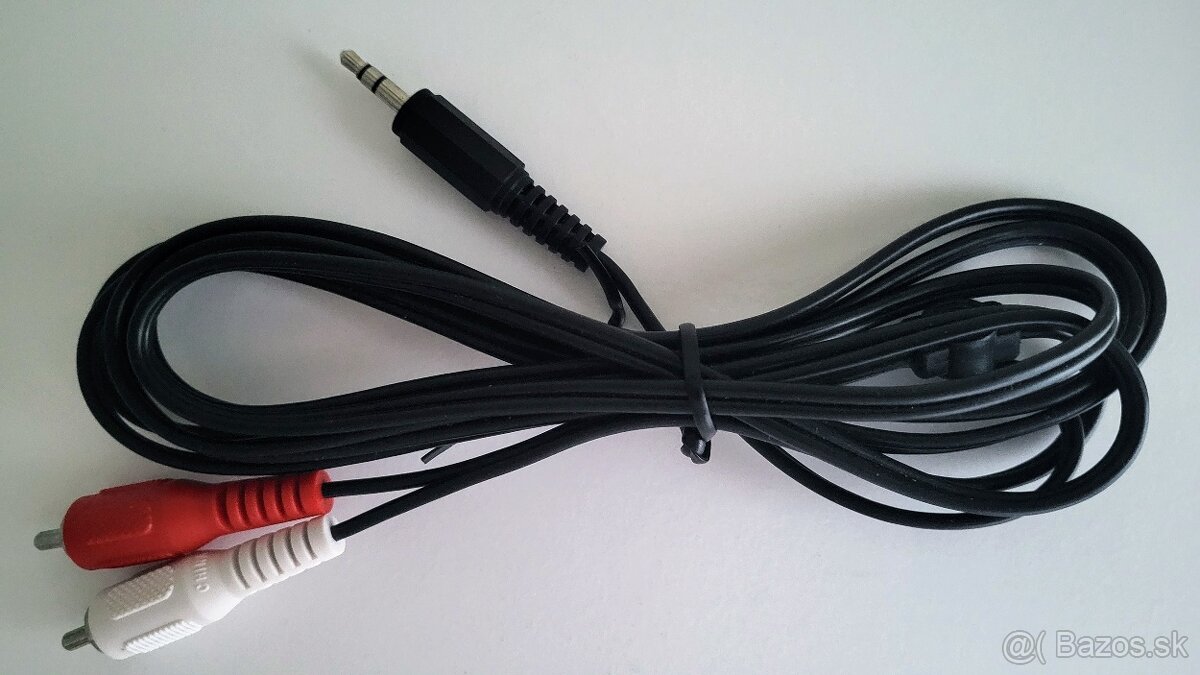 Kábel 3,5 mm jack / 2x RCA, (dĺžka 2 m) - 6