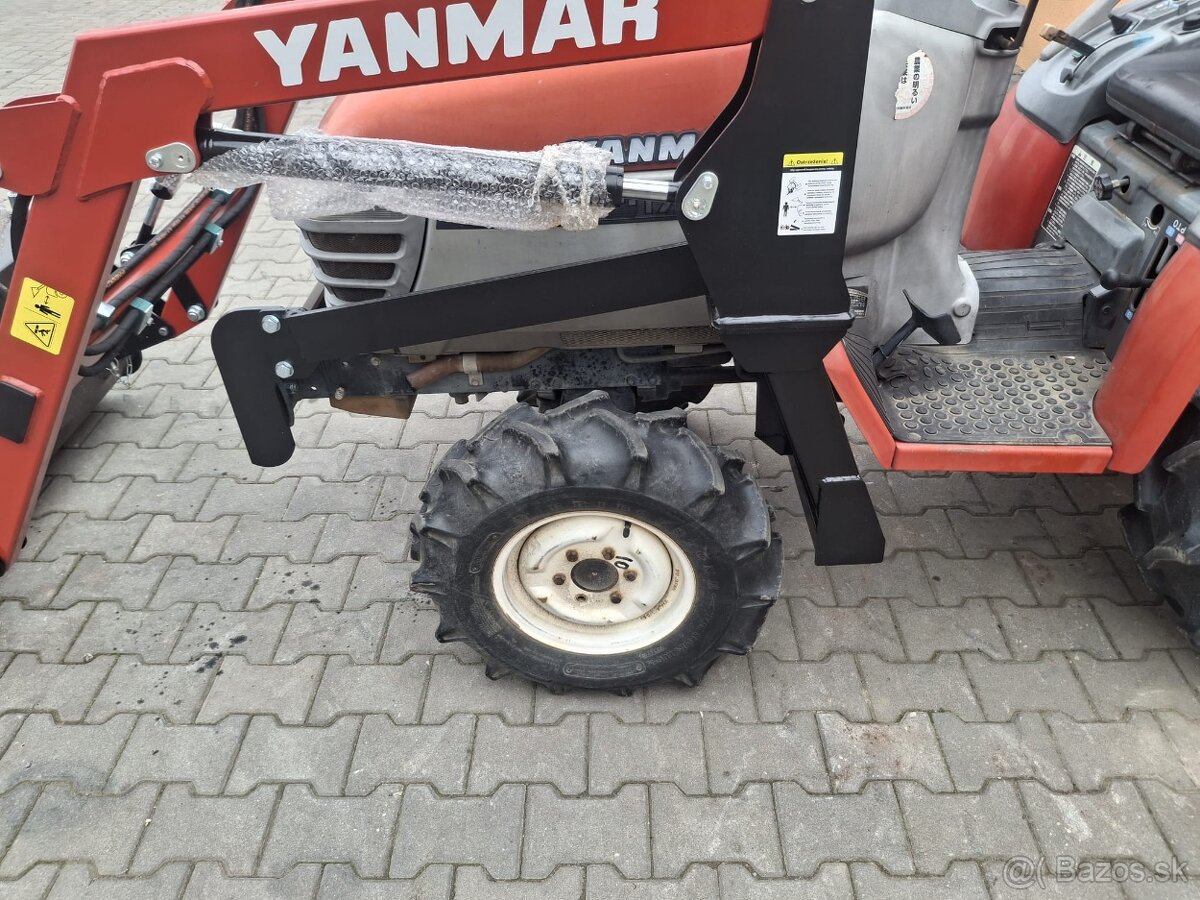 Malotraktor Yanmar AF17 nakladač - 6
