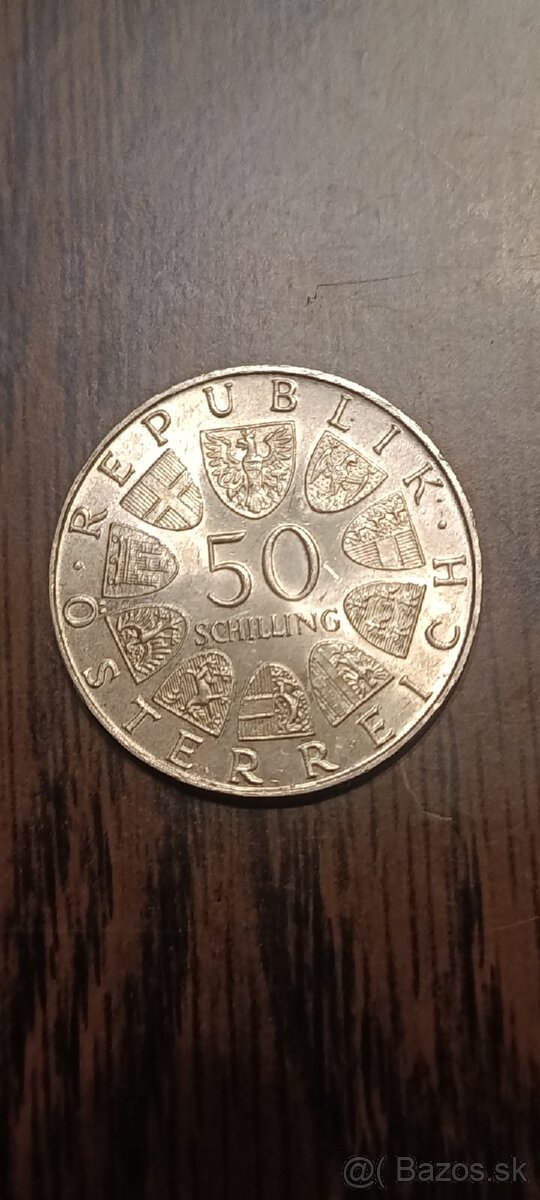 3 x 50 Schiling Pamätné mince - 6