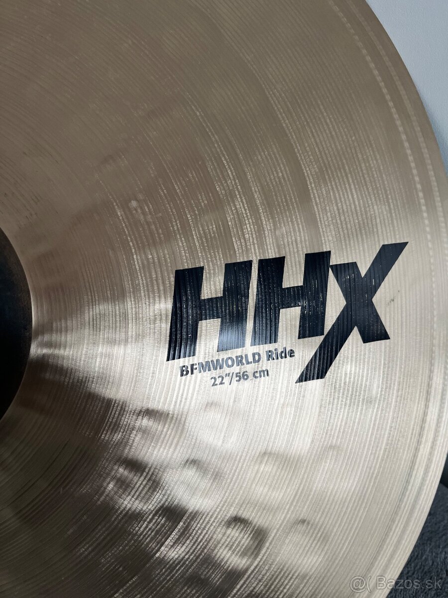 Sabian HHX 22" BFM World Ride Cymbal - 6