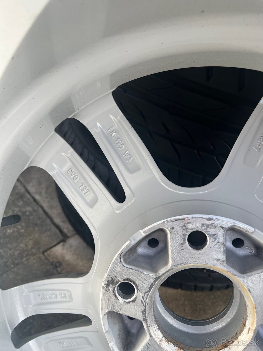 Disky ATS 5x120 7,5J pneu 225/45 R17 - 6