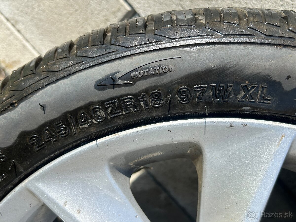 Zimná sada kolies BMW 245/45 R18 - 6