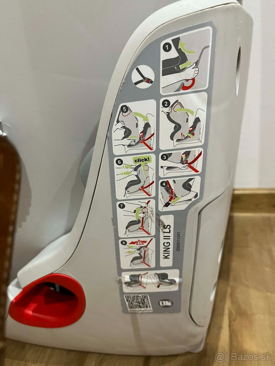 Detska autosedačka Romer Britax King II LS - 6