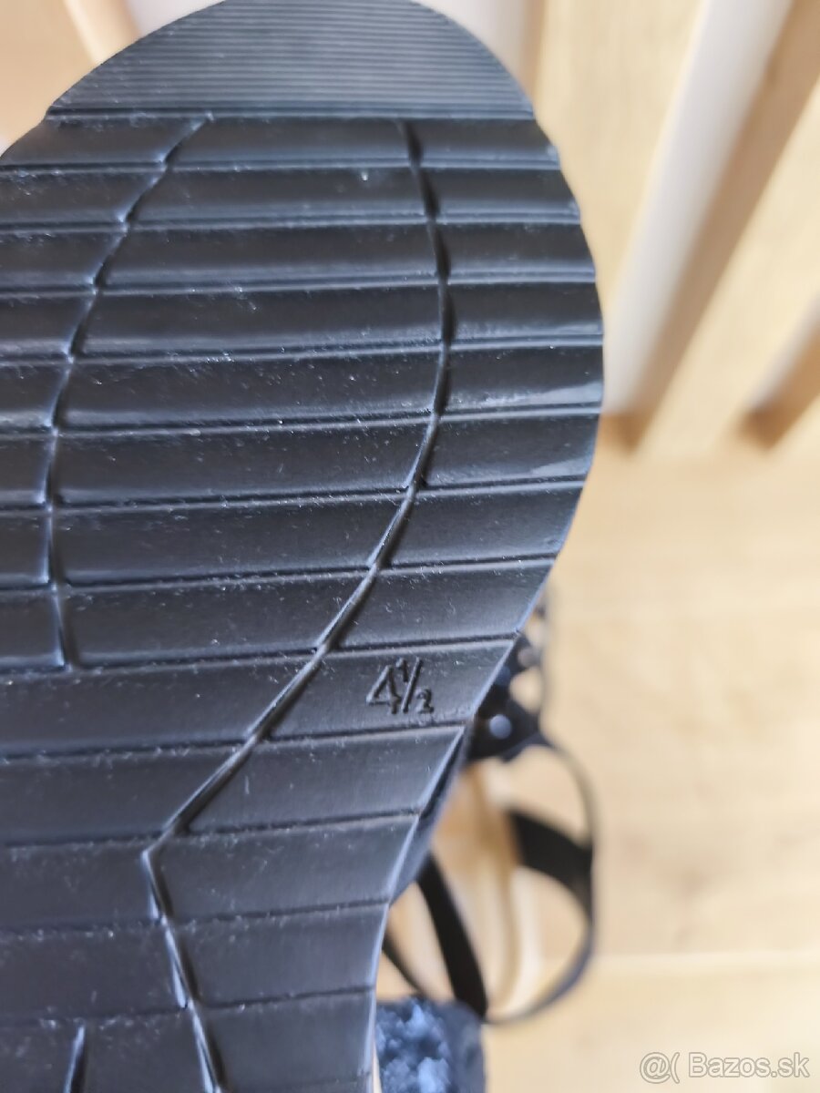 Dámske sandále, čierne - 6