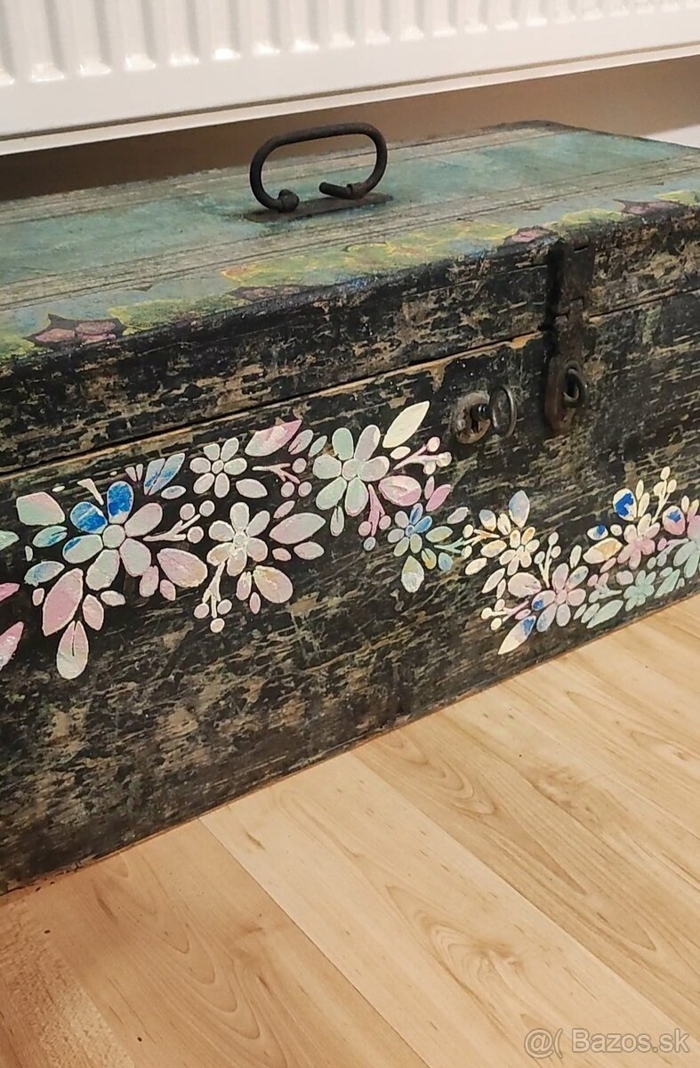 Stoličky,stolík,bedna Provence - 6