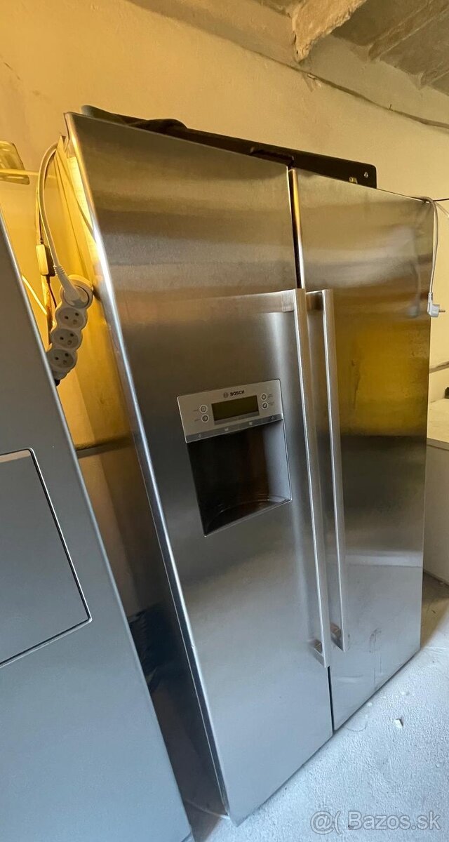 Americká chladnička Bosch Side-by-Side – Inox (NoFrost) - 6