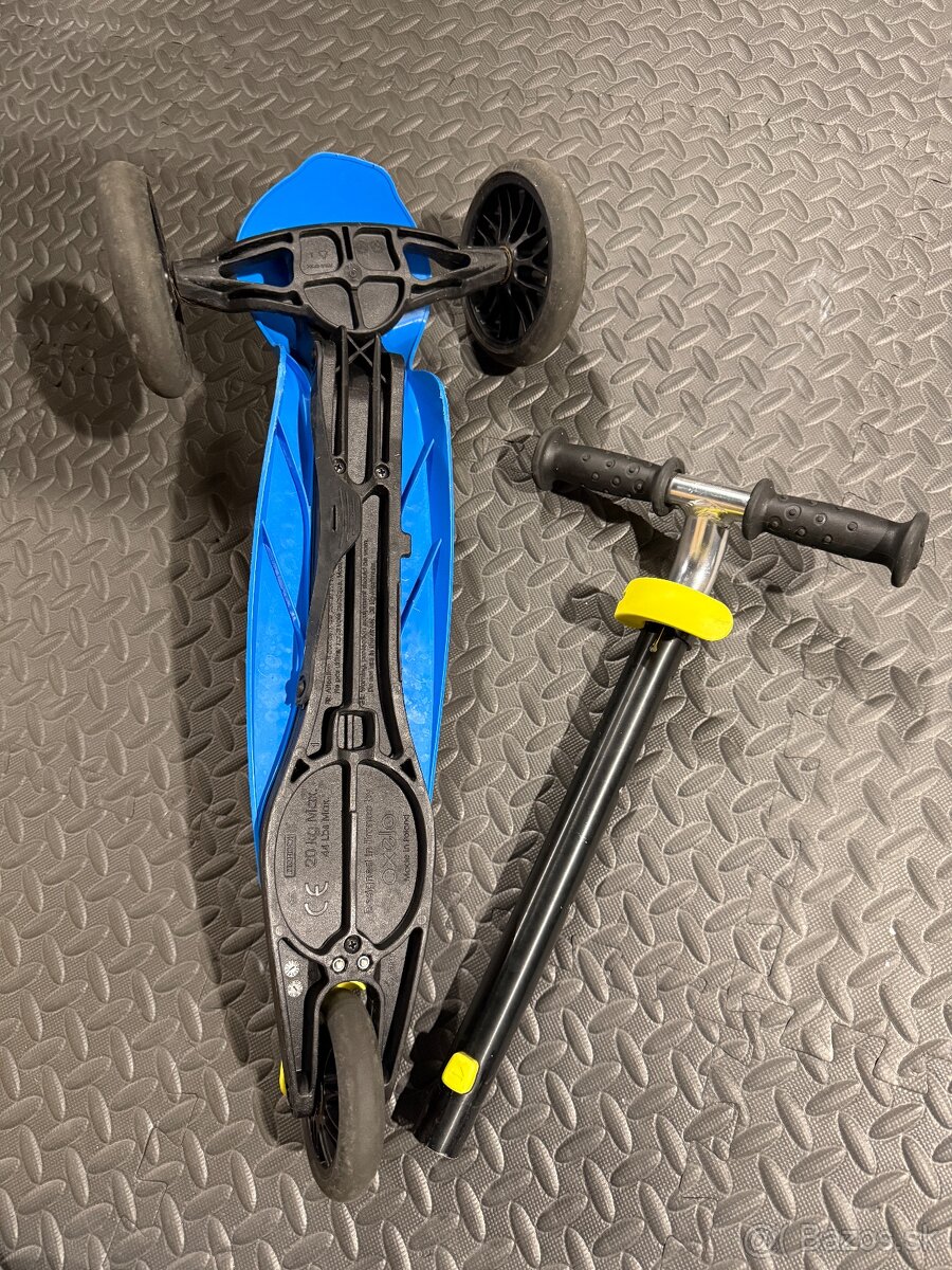 Detská skladacia kolobežka Oxelo B1 modrá - 6