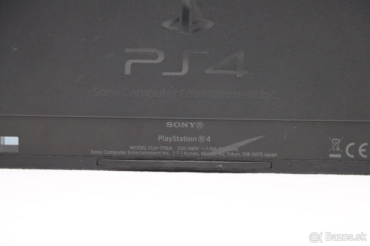 PS4 FAT CUH-1116A 500GB + ovládač + káble - 6
