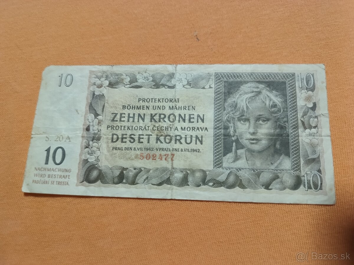 Bankovky ČSR - 6 - 6