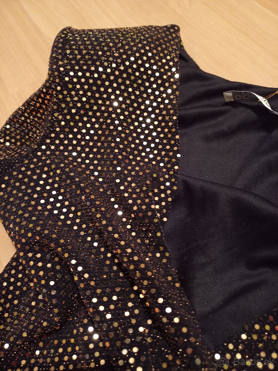 Zlaté spoločenské šaty - 6