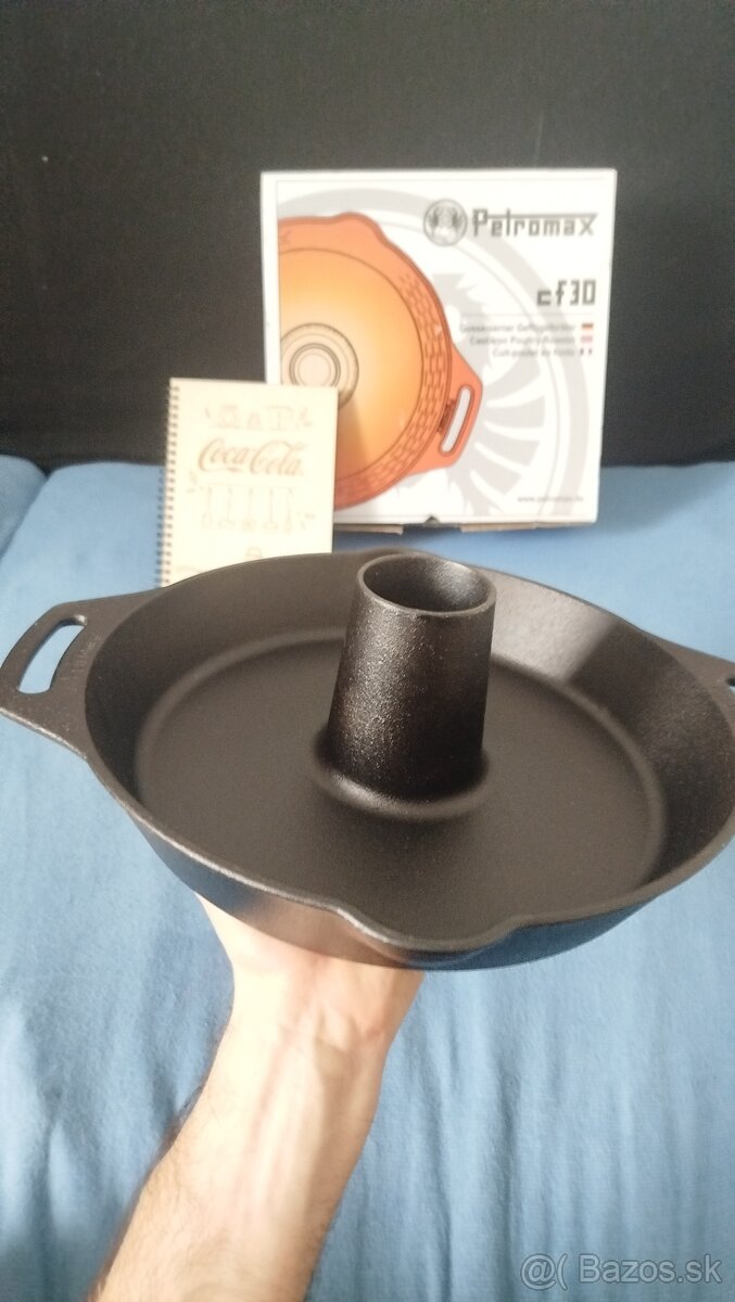 Predám nový liatinový stojan na hydinu + 2 darčeky zdarma - 6