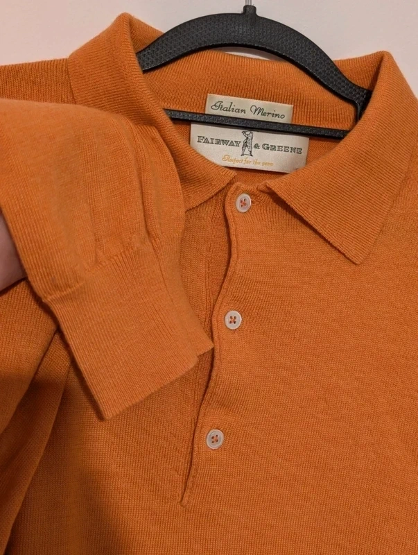 Merino pulóver Fairway&Greene taliansky sveter merino úplet - 6