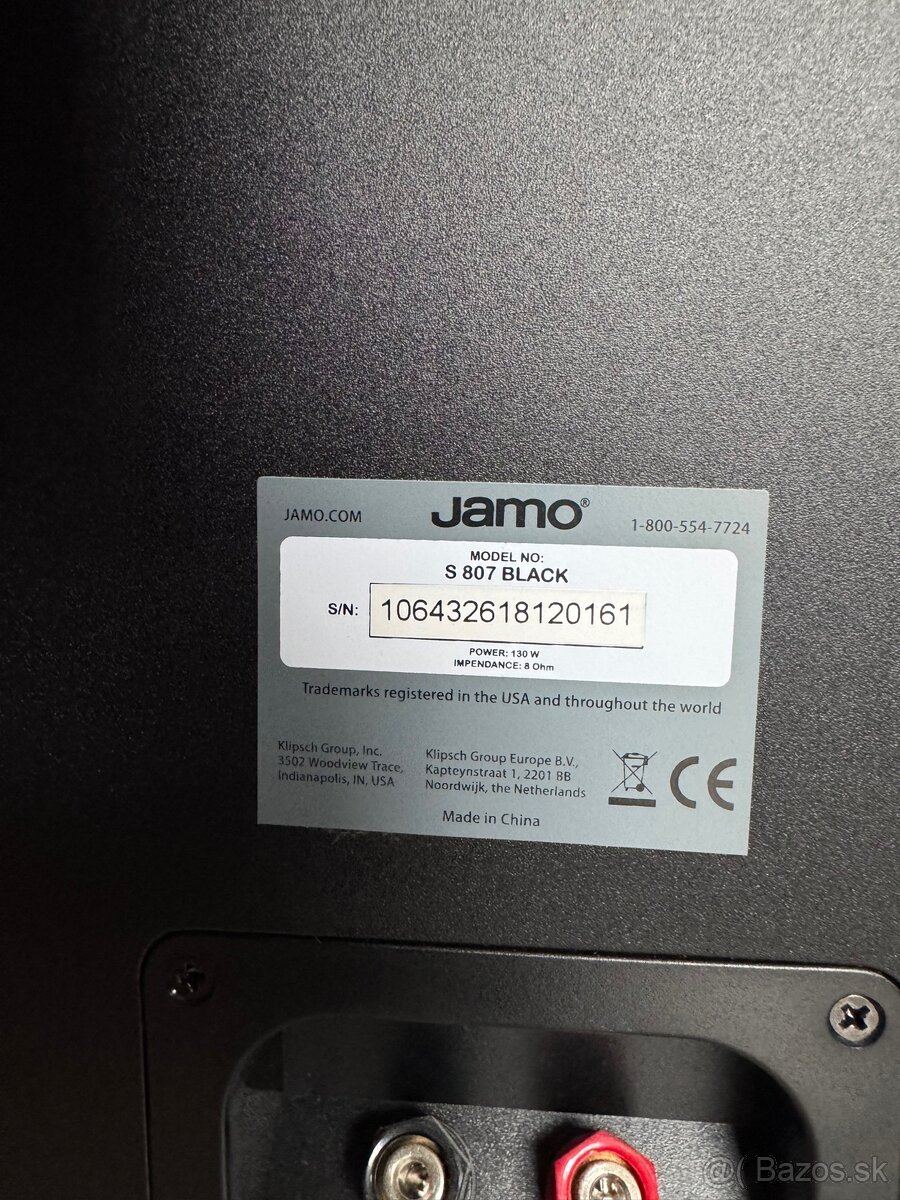 Repro Jamo S807 black - 6