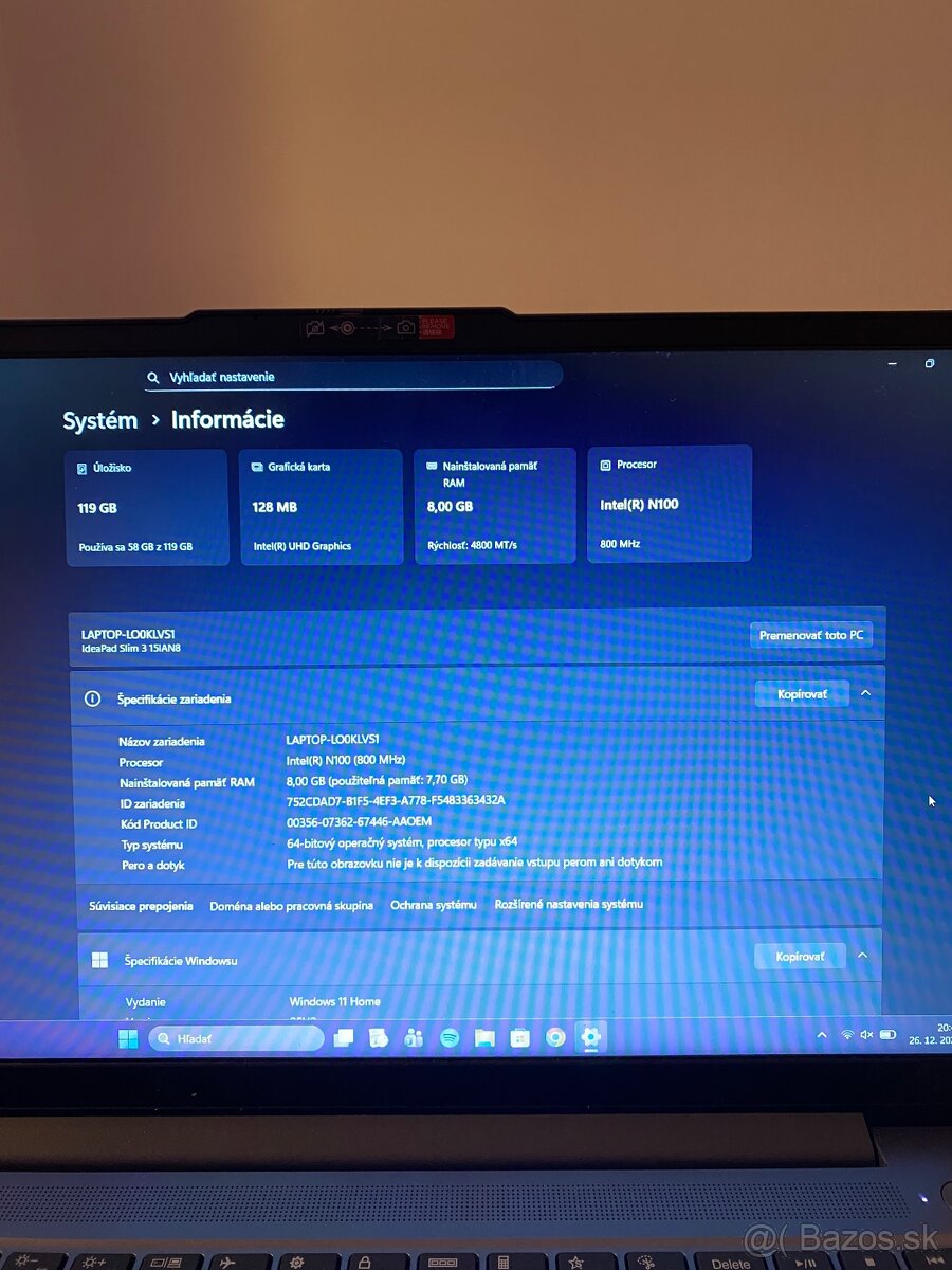 Lenovo IdeaPad Slim 3 - 6