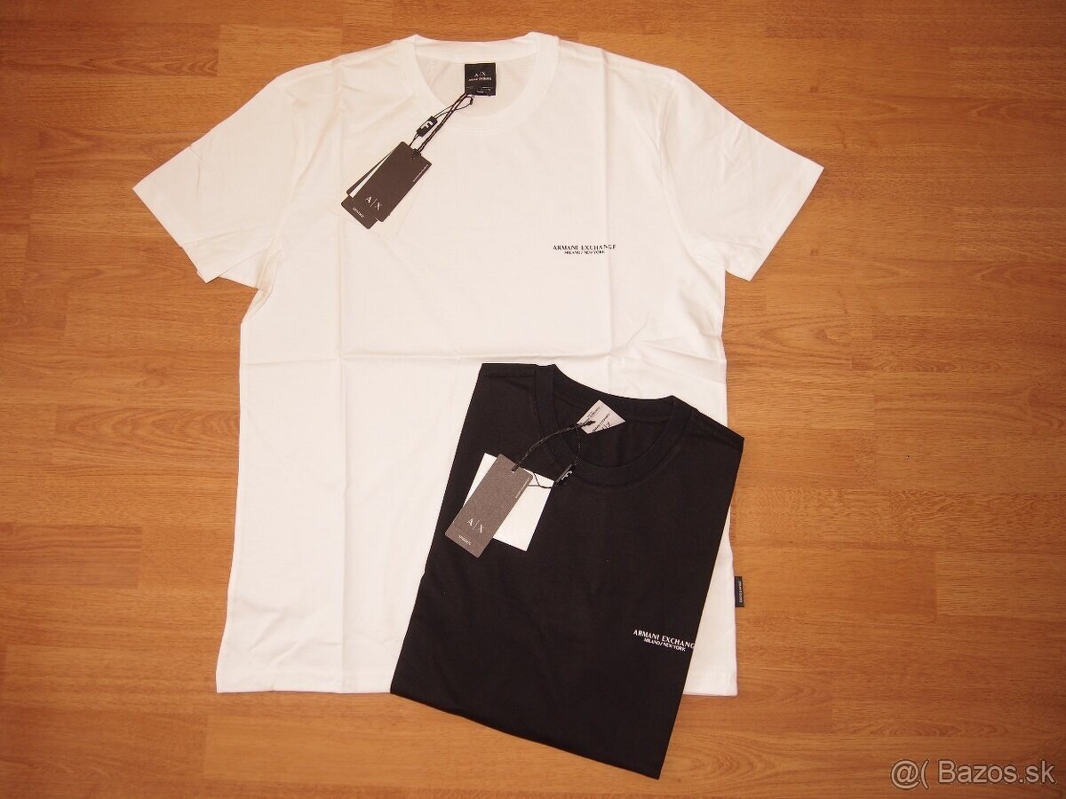 Armani Exchange pánske tričko 2 - 6