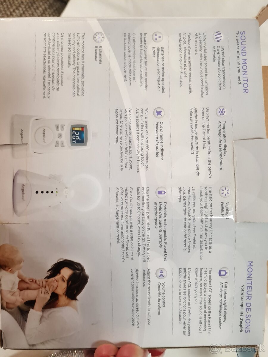 Angelcare AC420 Elektronická digitálna pestúnka - 6