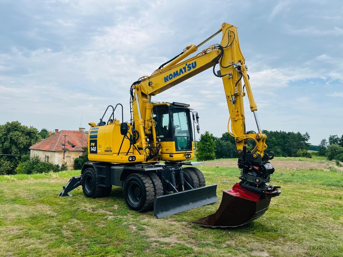 Kolesové rypadlo Komatsu PW148-10 - 6