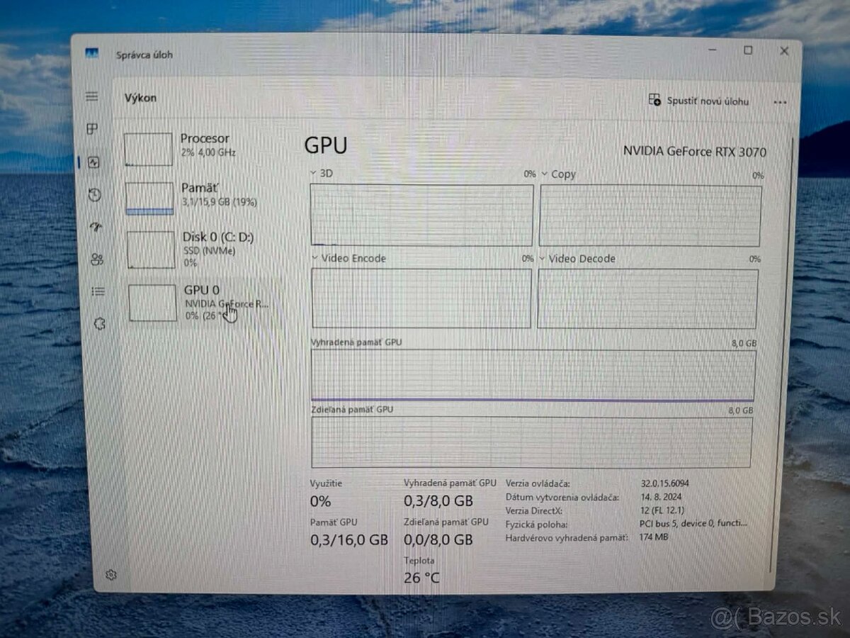 Ryzen 7 5700X, RTX 3070, 16GB DDR4 - 6