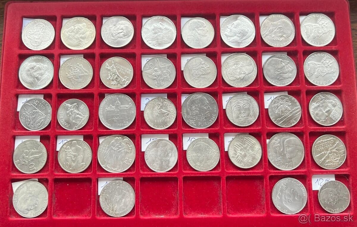 Strieborné pamätne mince - 6