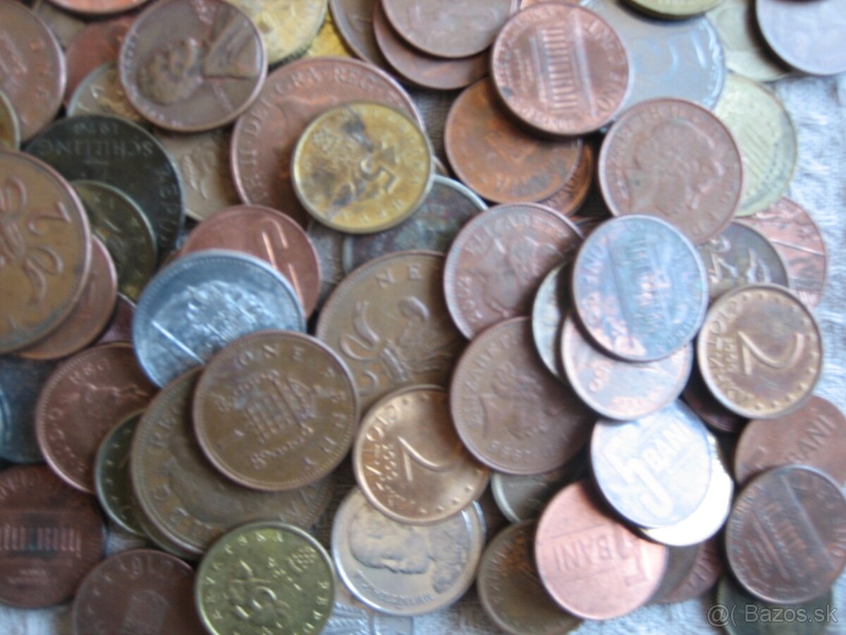 1 kg mincí, konvolut č.2. - 6