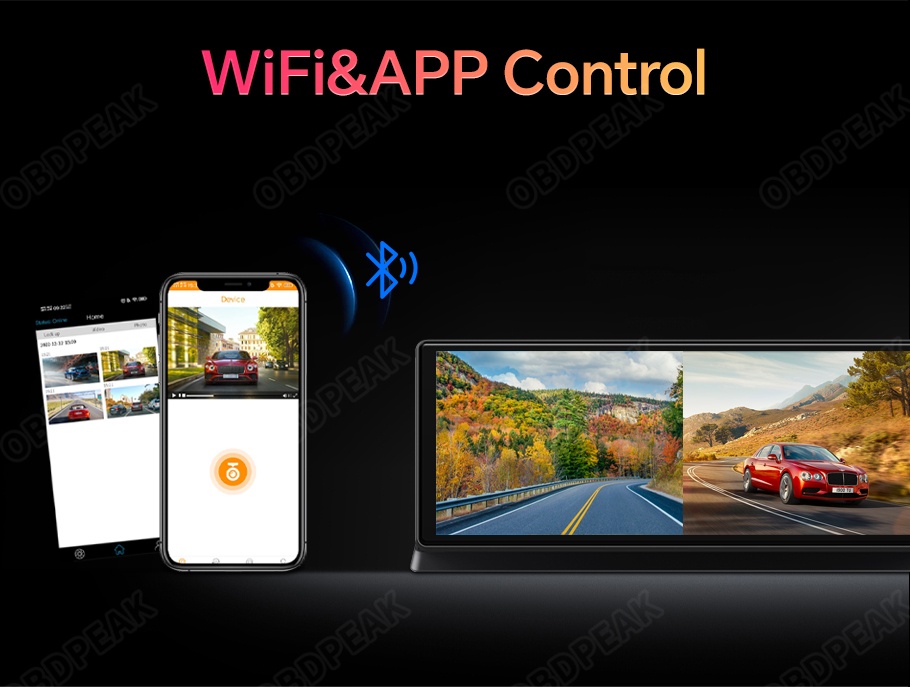 DVR 4K kamera Android auto Carplay - 6