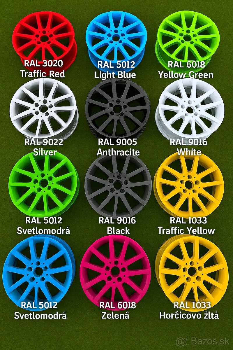 Originál BMW 7 disky Styling 93 R18 5x120 + úprava farby - 6