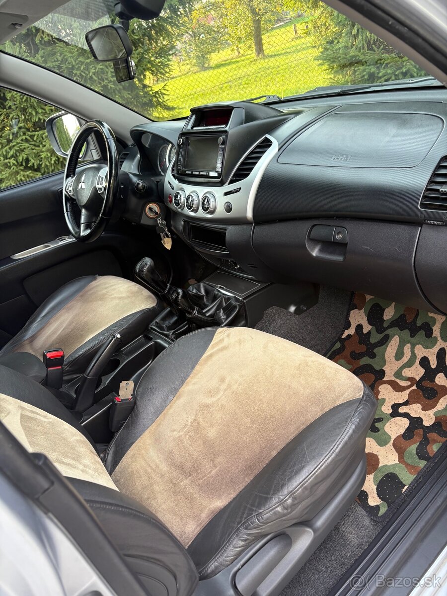 Mitsubishi L200 2.5 DID ,dazdovy,klima, kozeny paket - 6