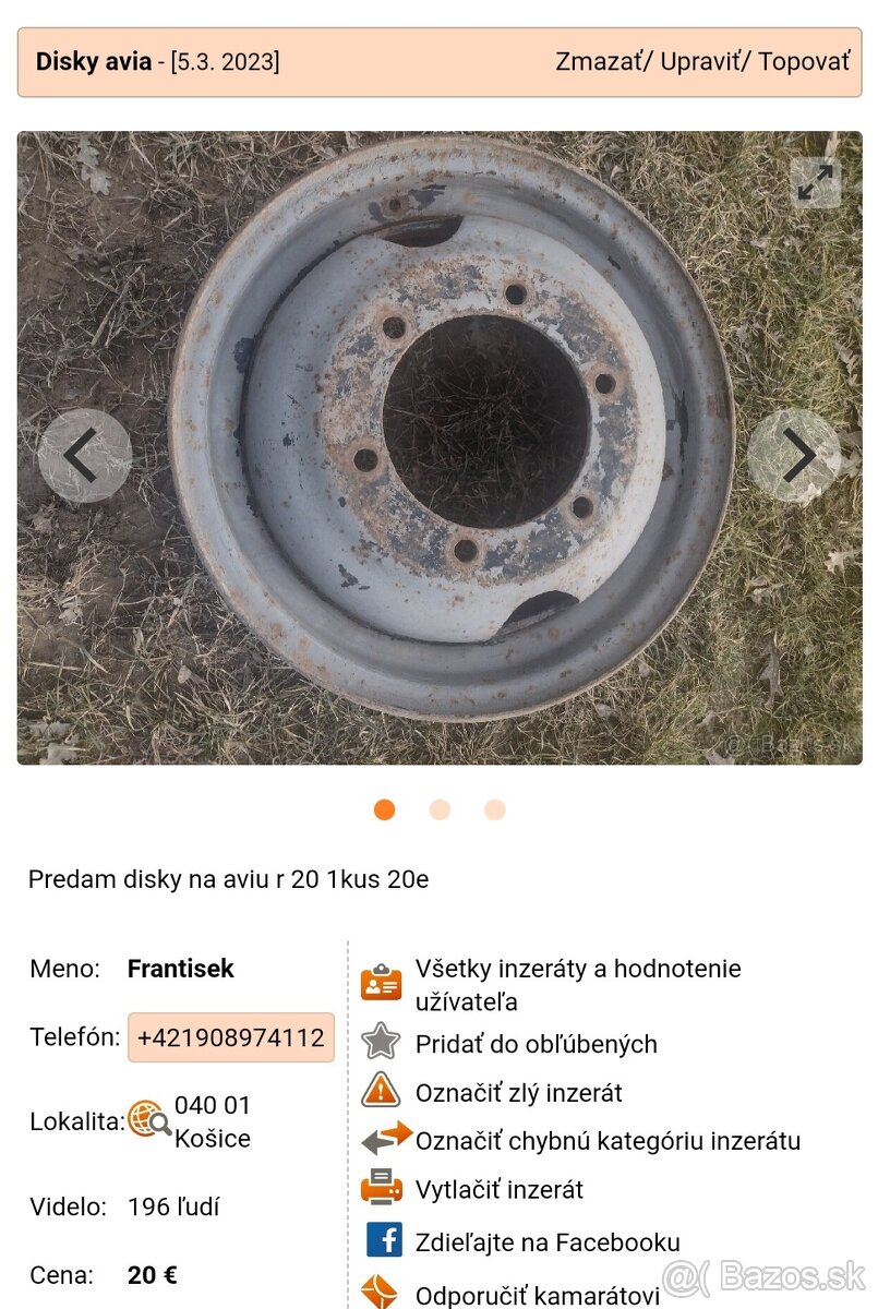 Avia A30, A31 kolesá - 6