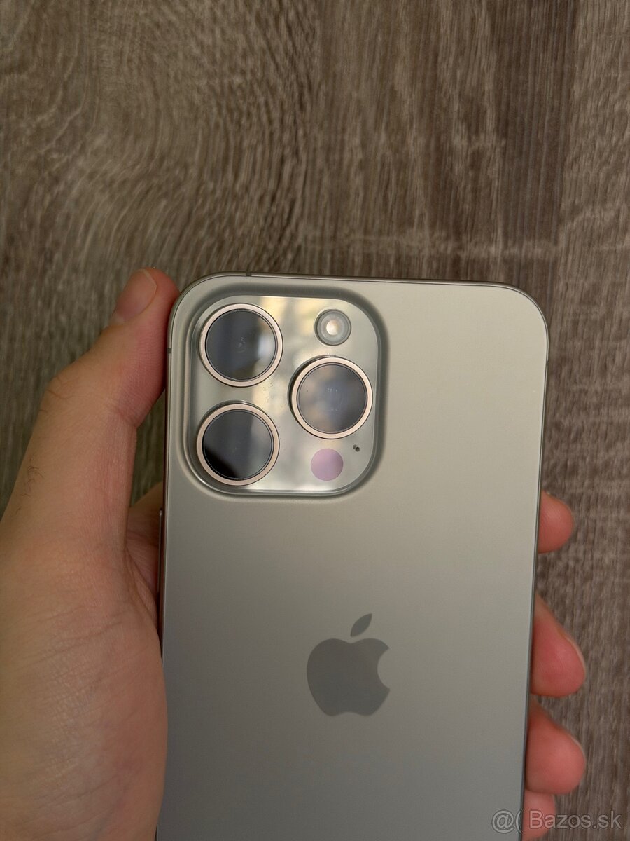 iPhone 15 pro max 256gb natural titanium - 6