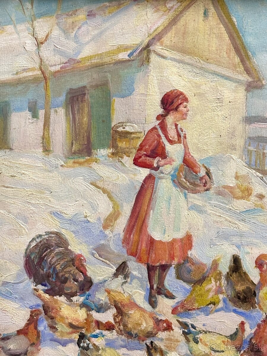 Obraz s podpisom Eleméra Halásza-Hradila - 6