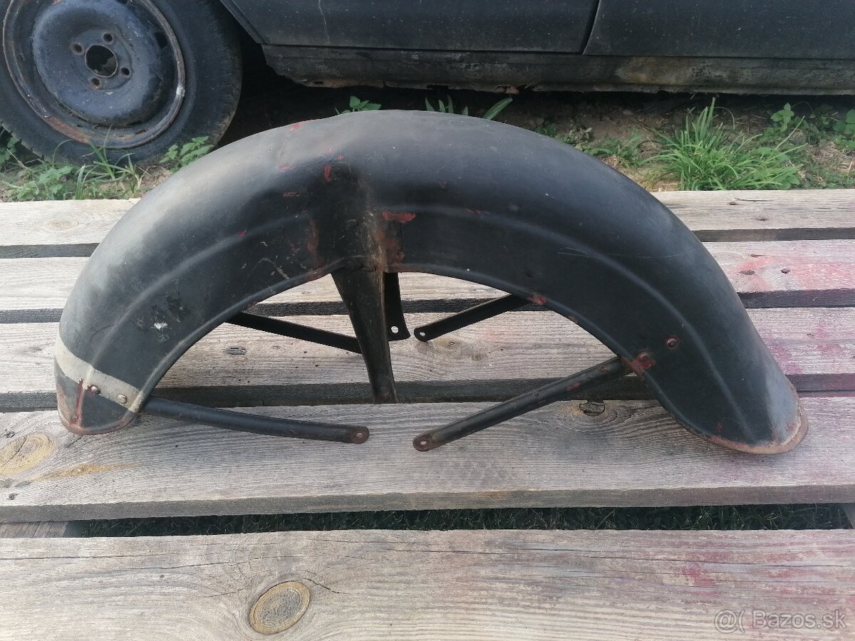 Predný blatník na Jawa, CZ, 175, 150, 125 - 6