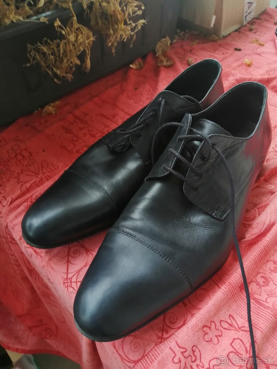 pánské oblekové topánky č.45 - 6