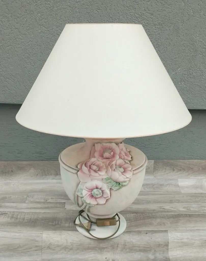 Lampa keramická na stĺpe. - 6