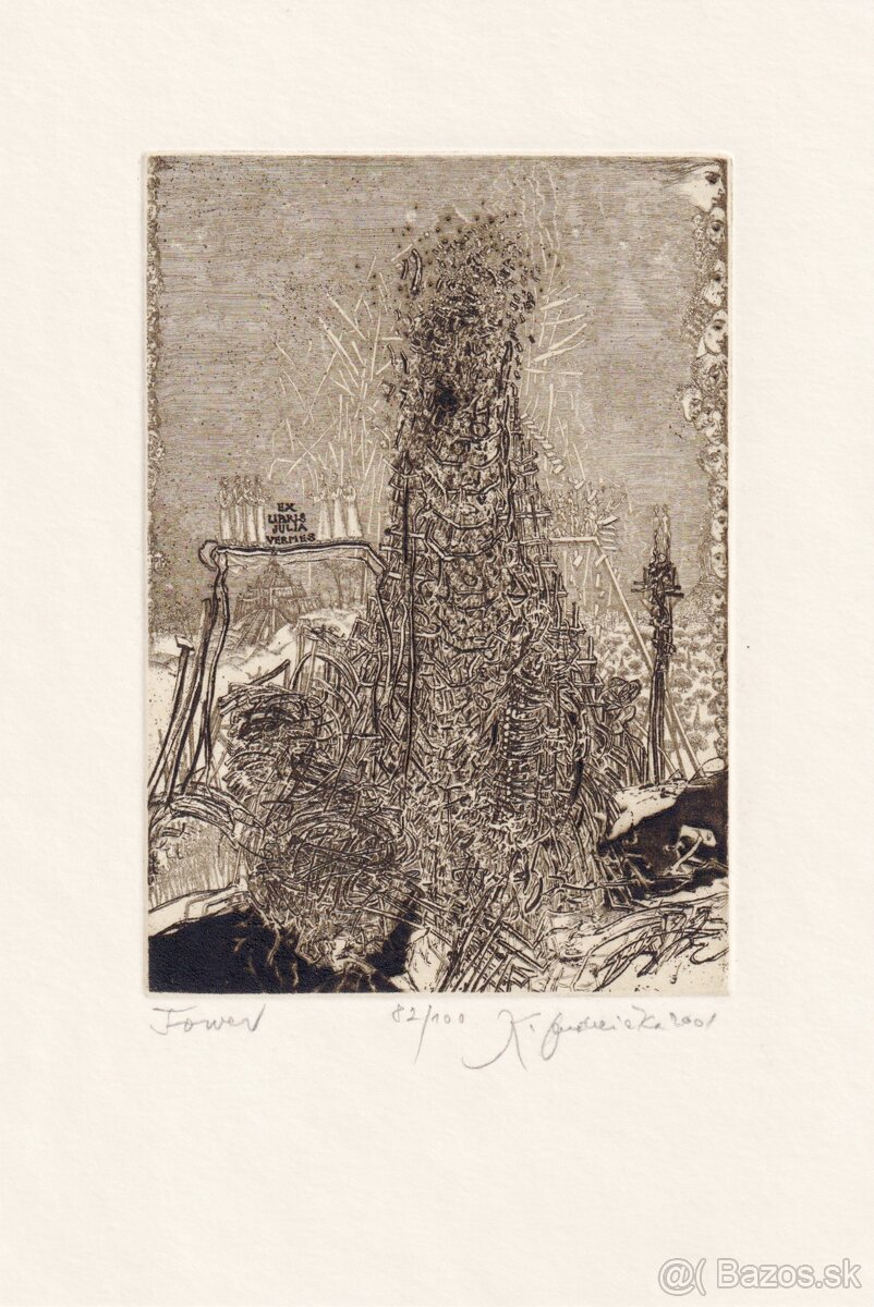 predam grafiky exlibris Karol Ondreička II. - 6