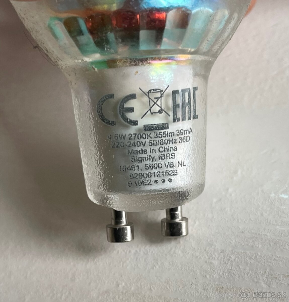 Predám LED žiarovky Philips a Emos - GU10, ~230V - 6