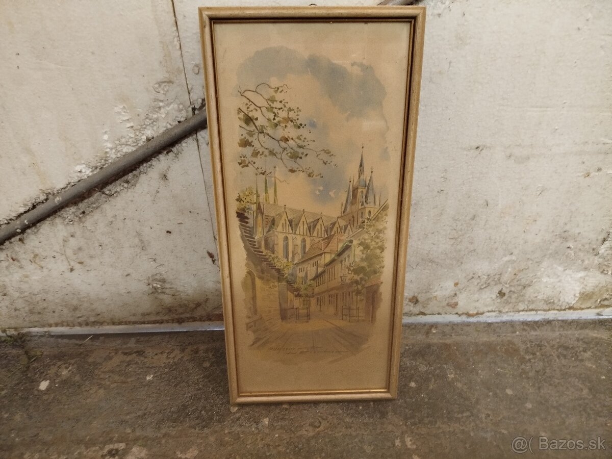 Predám rôzne starožitné obrazy - 6