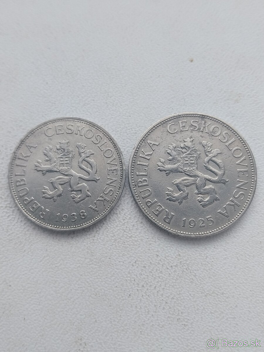 Mince čsr 1918 -1938 - 6
