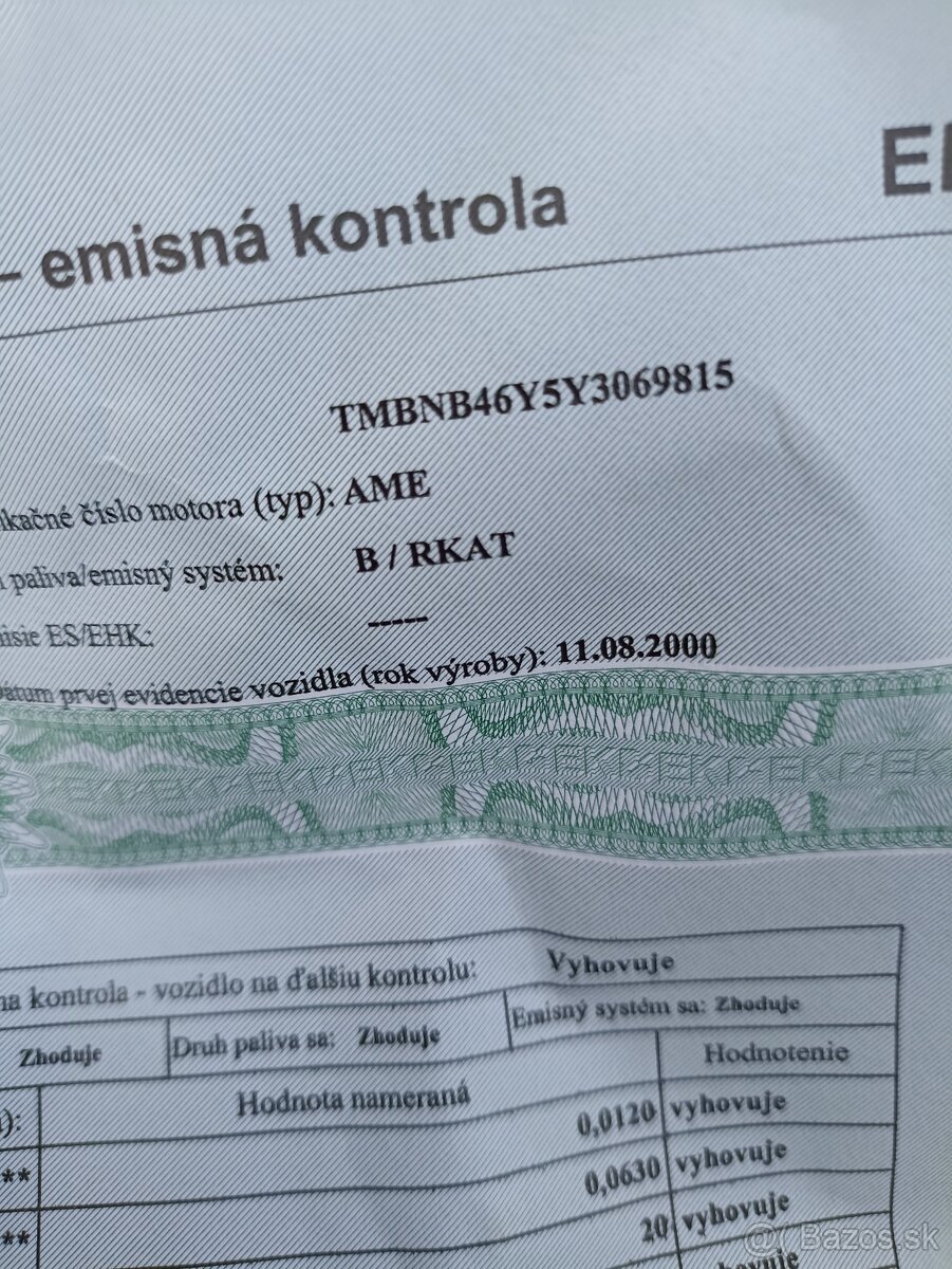 Fabia 1.4 mpi. 50kw - 6