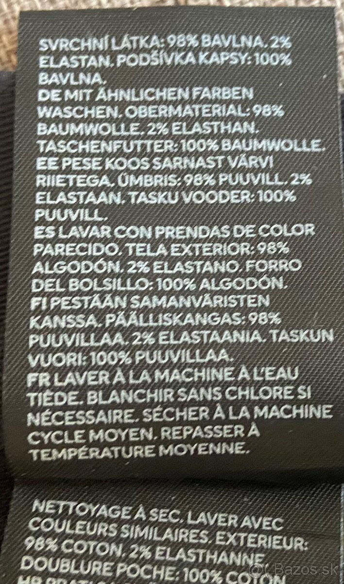 Pánske strečové nohavice. - 6